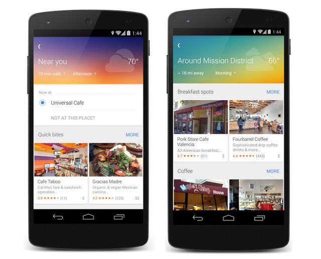 Google Maps Explore